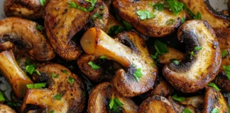 Air Fryer Mushroom Recipe: Crispy Balsamic Glaze Trick in 10 Mins Air Fryer Mushroom Recipe