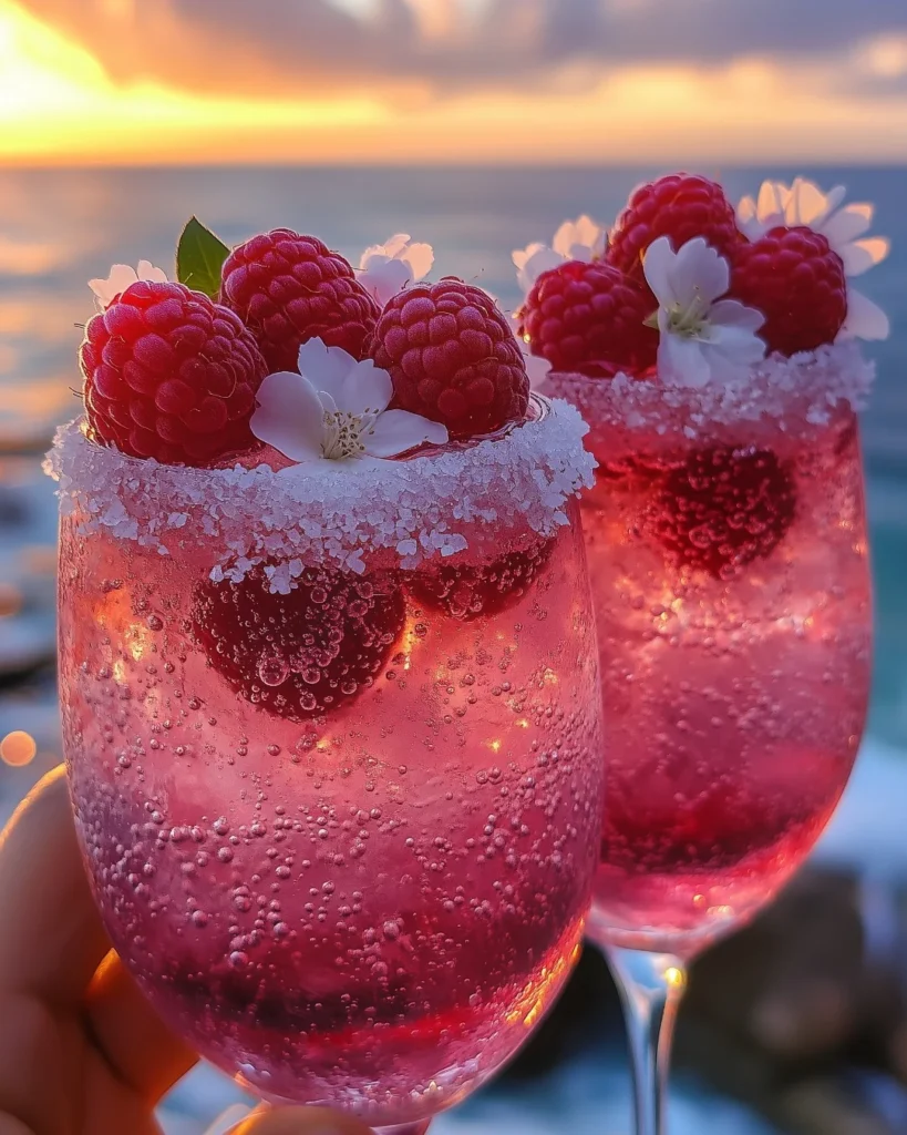 Cherry Blossom Frost Cocktail