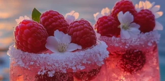 Cherry Blossom Frost Cocktail Cherry Blossom Frost Cocktail