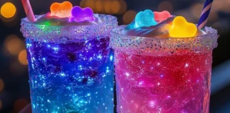 Neon Bear Bliss Cocktail Neon Bear Bliss Cocktail