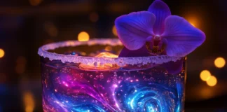 Radiant Orchid Swirl Cocktail Radiant Orchid Swirl Cocktail