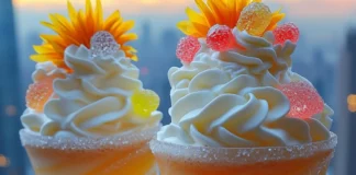 Sunflower Sunrise Cocktail Sunflower Sunrise