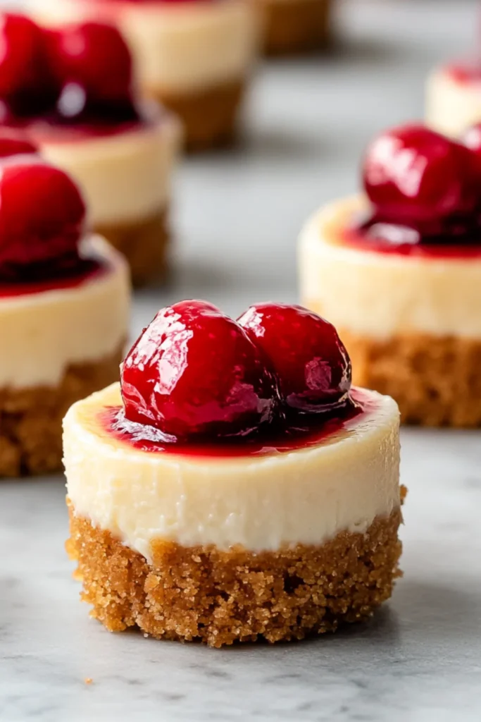 mini cheesecake bites