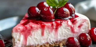 No-Bake Cheesecake Recipe no bake cheesecake